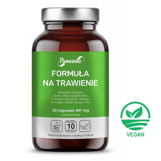 Formula For Digestion - 50 Capsules - For Vegan