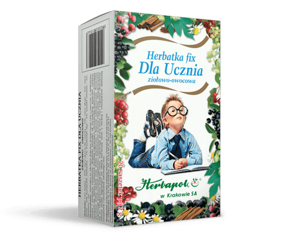 HERBAPOL - TEA FIX FOR PUPILS - 20 sachets