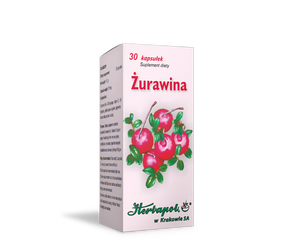 CRANBERRY - 30 capsules - Recommended as an aid in the treatment of urinary tract infections and antioxidation enhancer