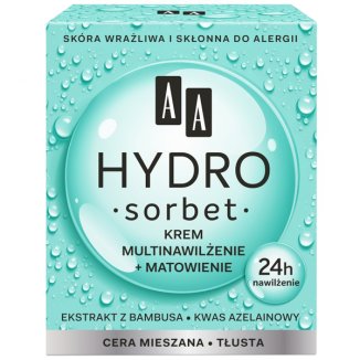 AA Hydro Sorbet Multi Moistrurizing and Energy Face Cream for Normal Skin 50ml