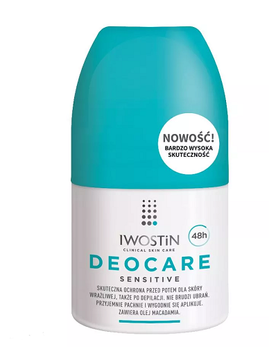 IWOSTIN DEOCARE SENSITIVE - Antiperspirant Roll-on - 50ml