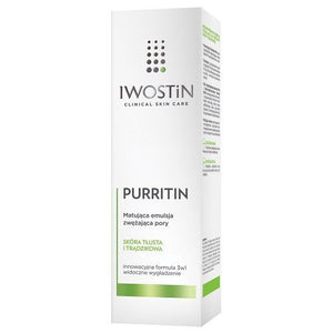 IWOSTIN PURRITIN Mattifying Emulsion Tightening Pores - 40 ml