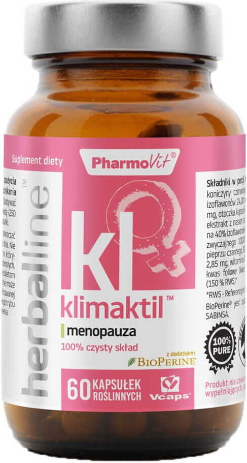 Klimaktil With BioPerine 60 Capsules PharmoVit
