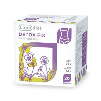 Labodiet Detox Fix 20 sachets - Detoxifying herbal blend