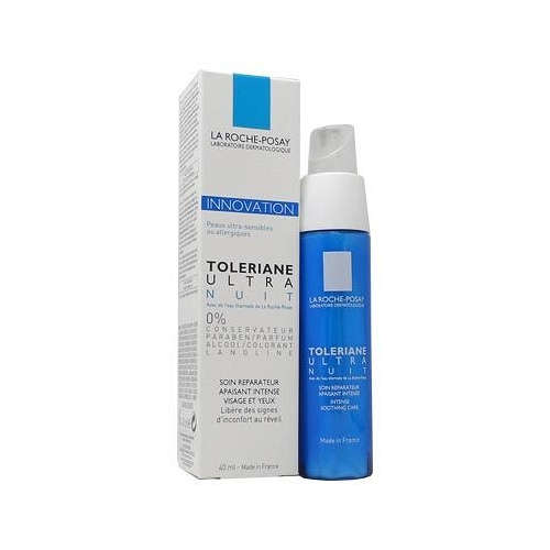 LA ROCHE-POSAY TOLERIANE ULTRA FOR NIGHT - Intensive Soothing Care With Neurosensin For Night - 40 ml