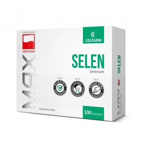 Max Selen - Selenium Dietary Supplement - 100 tablets
