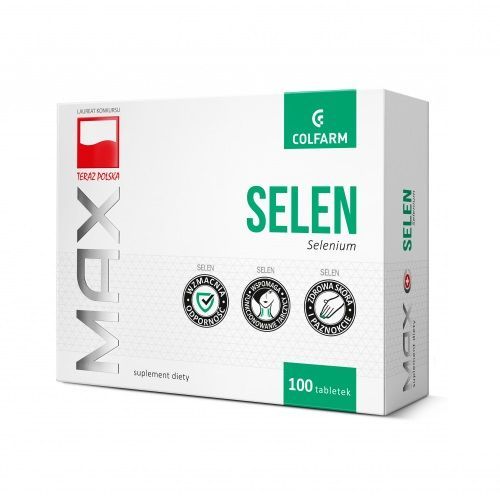 Max Selen - Selenium Dietary Supplement - 100 tablets