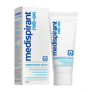 MEDISPIRANT - 50 ml - eliminates the problem of sweating effectively and for a long time.