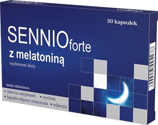 Sennio Forte With Melatonin - 30 capsules Vitadiet
