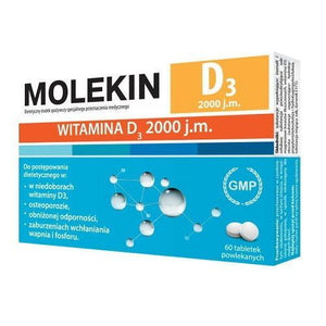 MOLEKIN D3 2000 IU 60 tablets