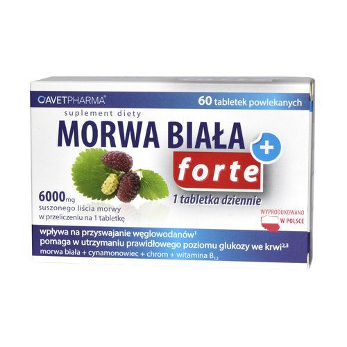 White Mulberry Plus Forte - 60 tablets