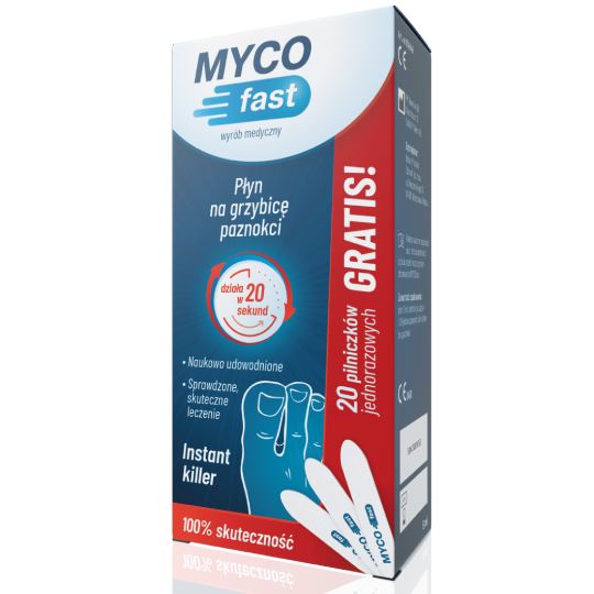 MYCOfast - Mycosis Liquid 5ml + 20 Disposable Files