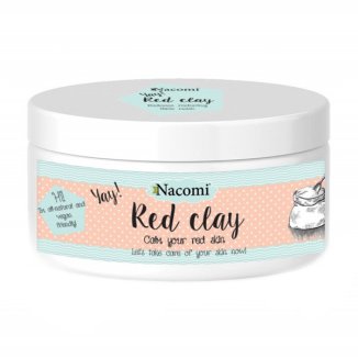 Nacomi Red Clay Mask To Reduce Redness - 100 g
