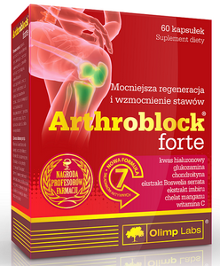 ARTHROBLOCK FORTE - 60 tablets - Strengthening And Protecting Joints - Olimp