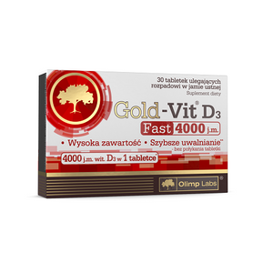 GOLD-VIT D3 FAST 4000 IU 30 tablets Olimp