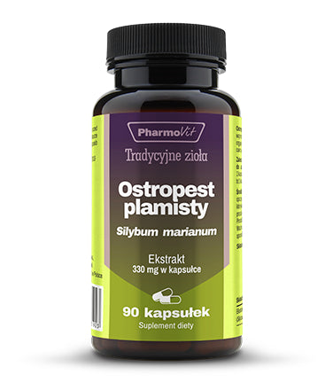 PHARMOVIT - Milk Thistle - Liver Support - 90 Capsules