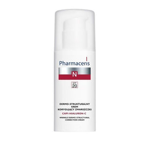 PHARMACERIS N CAPI-HIALURON-C Dermo-structured Cream Correcting Wrinkles SPF 20 - 50 ml
