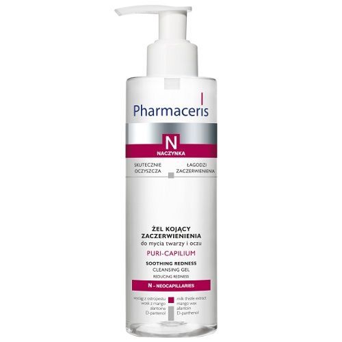 PHARMACERIS N PURI-CAPILIUM Soothing Gel For Face And Eye Redness - 190 ml