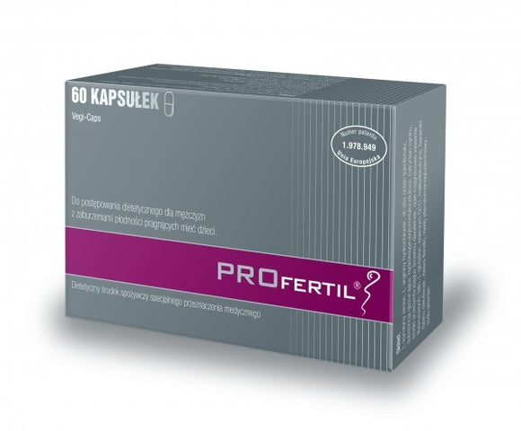 PROfertil Male Fertility Supplement - 60 capsules