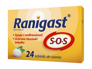 RANIGAST SOS - 24 lozenges