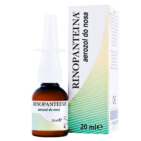 RINOPANTEINA Nasal Spray With Vitamins A and E - 20 ml