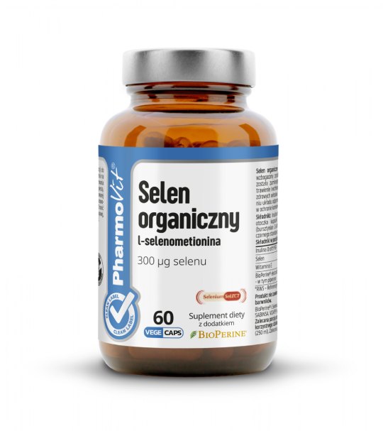 PHARMOVIT - Organic Selenium -300 ug - 60 capsules