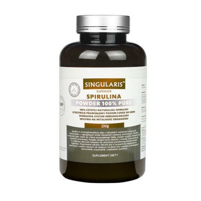 Singularis SUPERIOR SPIRULINA Powder 100% pure 250 g - Suitable For Vegetarians