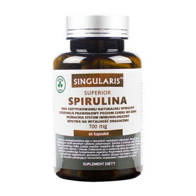 Singularis SUPERIOR SPIRULINA - 60 capsules