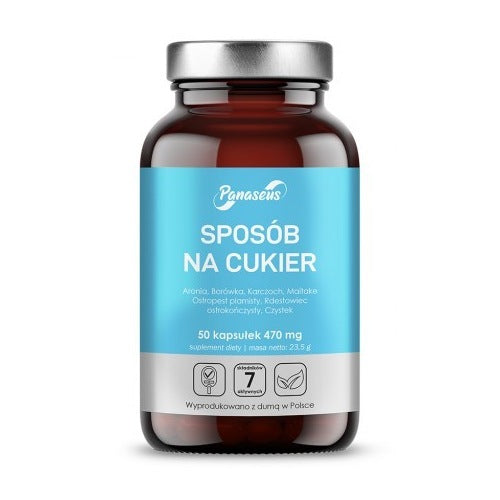 The way to sugar - 50 capsules - For Vegans