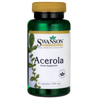 SWANSON ACEROLA 500 mg - 60 capsules