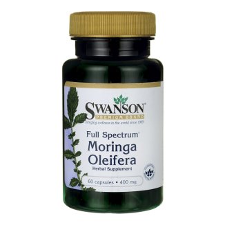SWANSON Full Spectrum Moringa Oleifera 400 mg - 60 Capsules