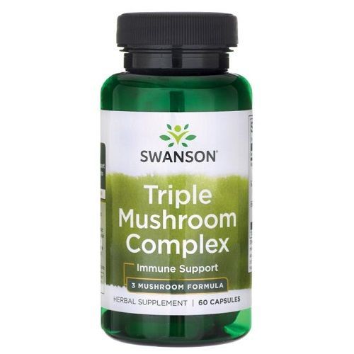 SWANSON FULL SPECTRUM TRIPLE MUSHROOM COMPLEX - 60 capsules