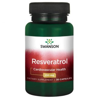 Swanson Resveratrol 250 - Japanese Knotweed - 250mg - 30 Capsules