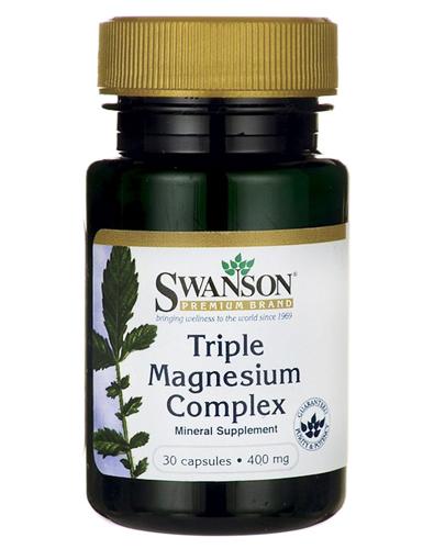 SWANSON Triple Magnesium Complex - 30 capsules