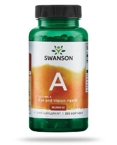 SWANSON Vitamin A 10000IU - 250 Capsules