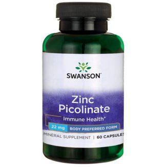 SWANSON - Zinc Picolinate 22 mg - 60 Capsules