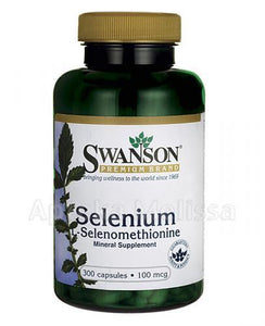 SWANSON Selenium 100ug - 300 capsules