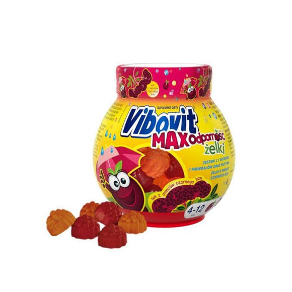 Vibovit MAX Resistance - Jelly Beans With Elderberry Extract - 50 pieces