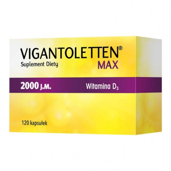Vigantoletten Max 2000 IU Vitamin D3 - 120 capsules