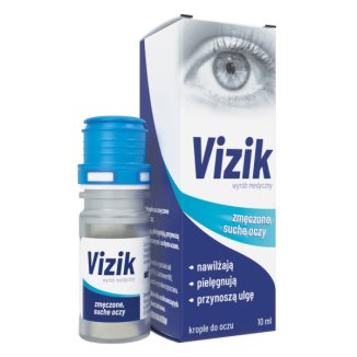 Vizik Drops For Tired And Dry Eyes - 10ml