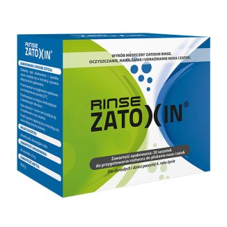 Zatoxin Rinse Supplementary Set For Rinsing Nose - 30 sachets